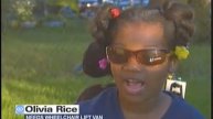 Wheelchair bound child stranded after car crash