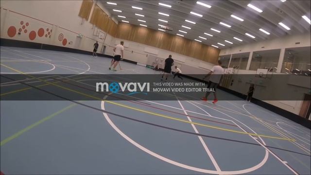 4vs4 Floorball Goalkeeper GoPro Movavi demo Mix
