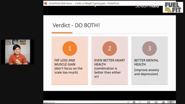 Cardio Vs Weight Training | Autocomplete Showdown | FuelFit