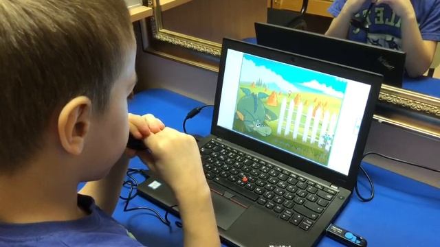 Отработка воздушной струи с применением ИКТ