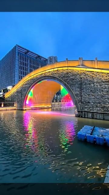 НЕРЕАЛЬНО КРАСИВЫЙ МОСТ В КИТАЕ  ВОЛШЕБСТВО #китай #путешествия #шортс #shorts #интересное #топ