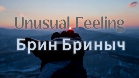 Брин Бриныч - Unusual Feeling