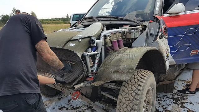 Jakub Przygoński onboard, Mini John Cooper Works Rally X-raid, co-drive Karol Ferenc