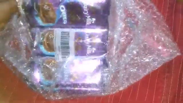Silk Oreo chocolates unboxing