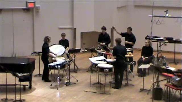 UW - Madison Western Percussion Ensemble - Dance Music for Elfrid Ide II - John Cage