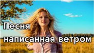 "Песня написанная ветром" - душевная русская народная композиция