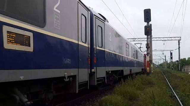 EA 361 la tracţiunea trenului IR 1830 Galaţi-Cluj Napoca cu un mecanic de treabă