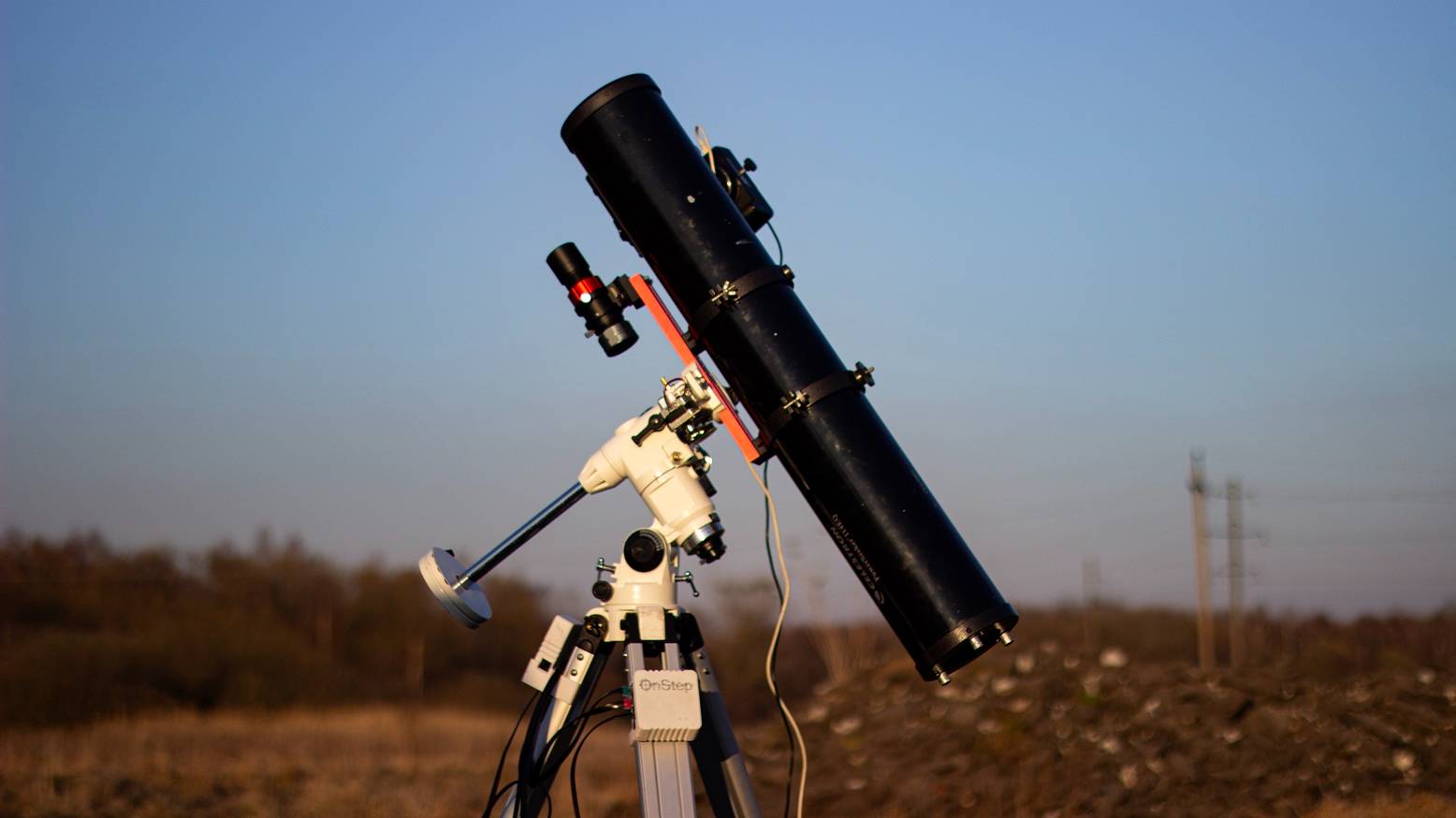 Фотографировал галактику Вертушка (M101) на телескоп Celestron 114900