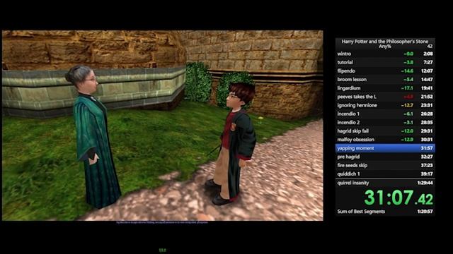 ⚡ Harry Potter — Спидран #БезКомментариев суб-120 в опасности! Что это было на шахматах! 😵♟️