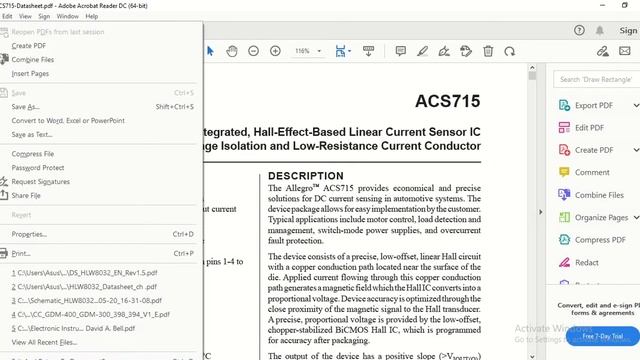 Insert PDF in MS Word 365
