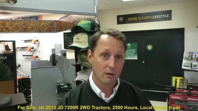(4) 2013 John Deere 7200R 2WD Tractors For Sale In North Carolina