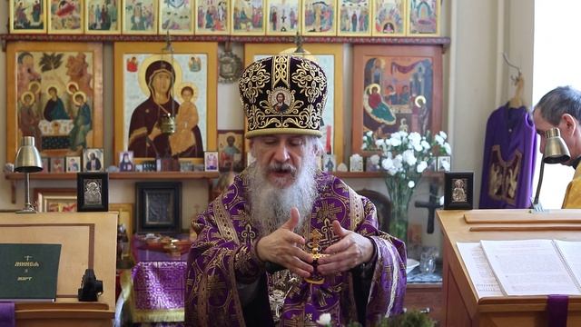 Проповедь епископа Амвросия (Тимрота) в неделю 5-ю Великого поста, 6 апреля 2025