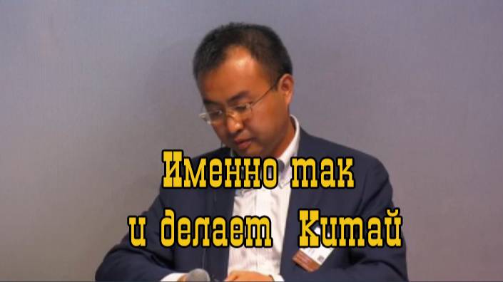 Именно так и делает Китай. Цзянь Лянь.МЭФ 2025