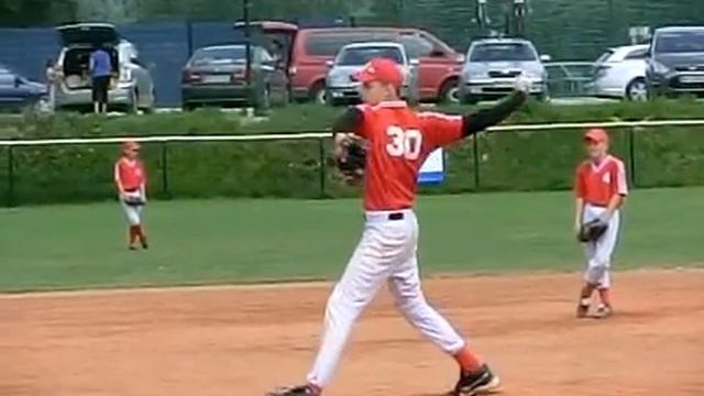 Алекс Лукашевич. Чемпионат Европы U12 бейсбол