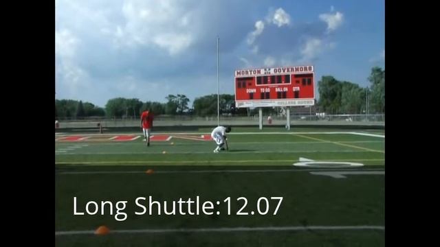 2012 Athletes Lives Network Football Combine: David Wall: Wide Receiver, Hammond Morton High School