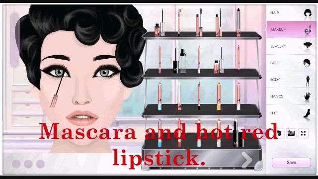 Stardoll Makeup: Pin-up Girl