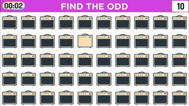 Find The Odd Emoji Out Case #147 - Difficult level by Imis