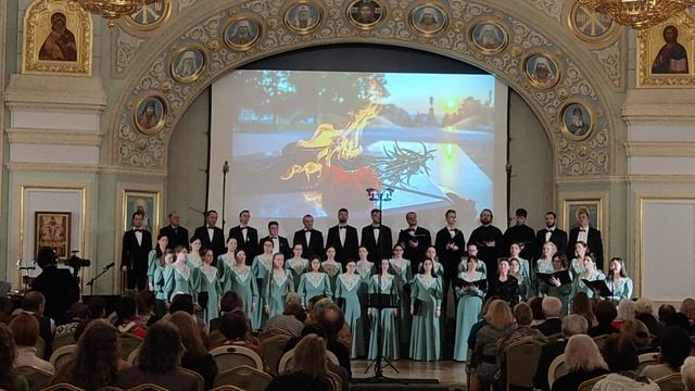 Римский Корсаков "Звонче жаворонка пенье". Дирижер Евгения Гатовская. Концертмейстер Виктор Зубов.