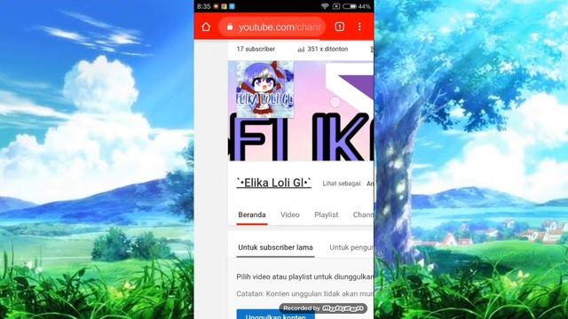 `•Cara mengganti foto profil Youtube•`//gacha life indonesia//`•Elika loli GL•`