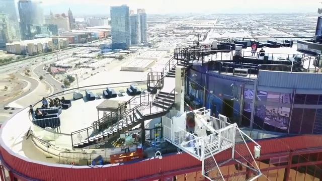 DJI MAVIC LAS VEGAS RIO HOTEL ZIP LINE