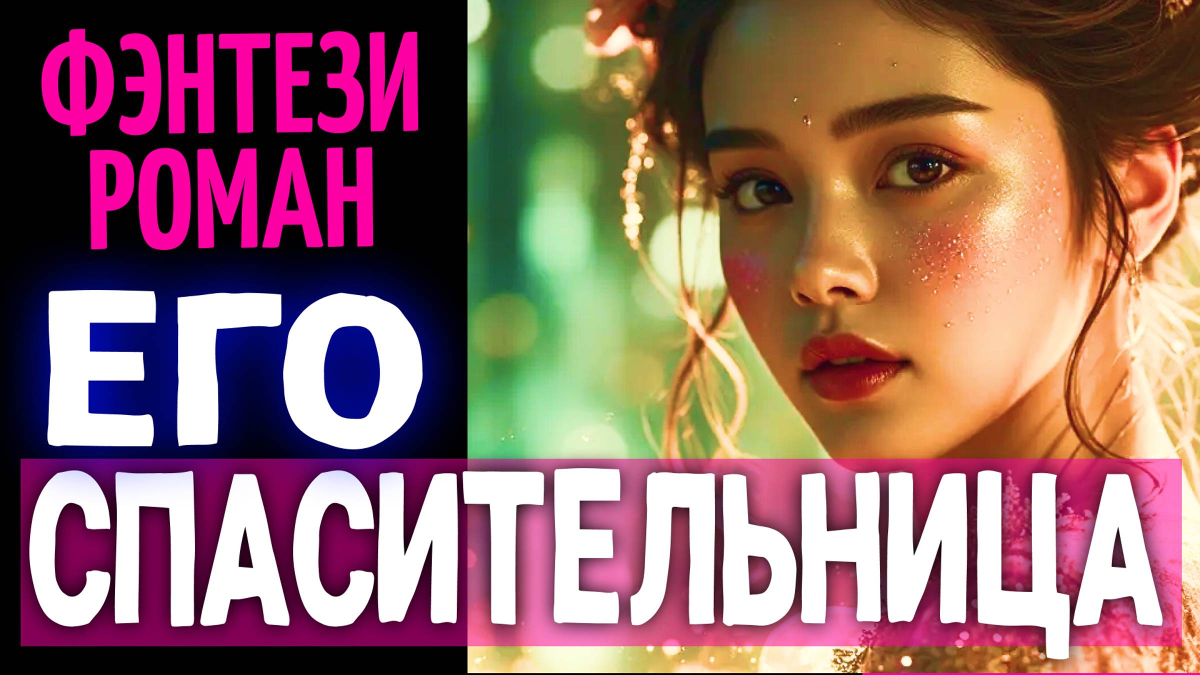 АУДИОКНИГА ЛЮБОВНОЕ ФЭНТЕЗИ: его спасительница. РОМАН.