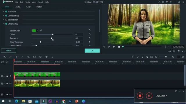 How To Use Chroma Key Effect In Filmora