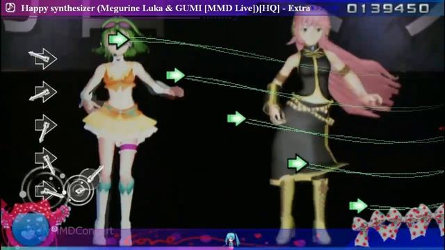Project Diva HD (PC) - "Happy Synthesizer" (Luka & Gumi)