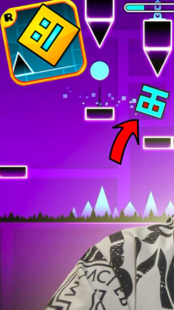 Geometry dash не регает!!!