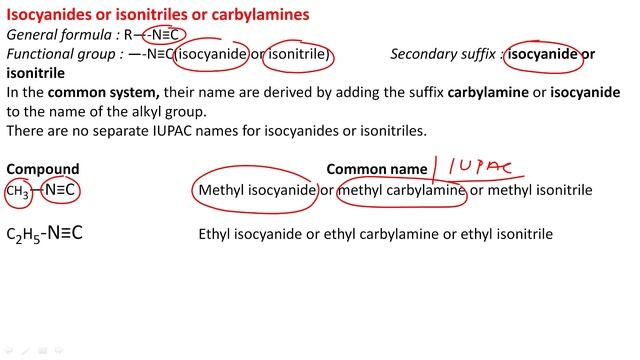 organic chemistry Nomenclature of organic compounds part 5