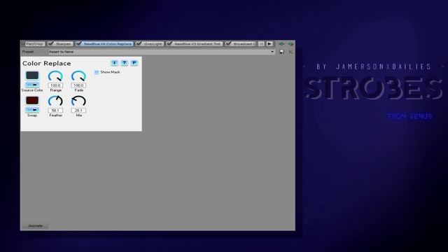 ► Strobes from Venus | Sony Vegas Pro colouring