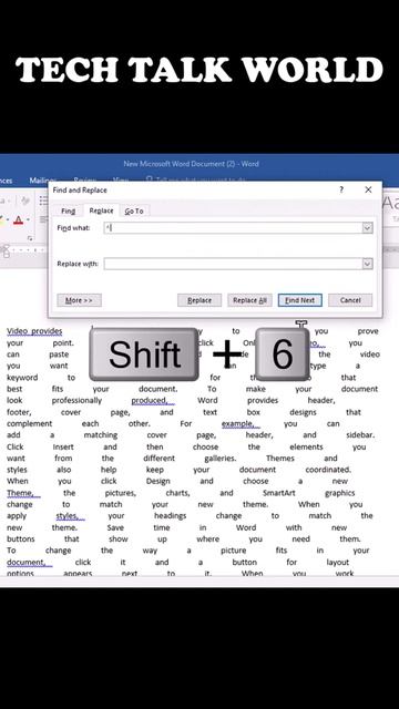 Microsoft Word tips and tricks | Remove spaces between words easily | Microsoft Office Tips & trick