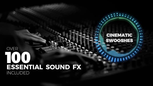Premiere Pro Templates - 200+ Pack: Cinematic Action Transitions, Sound FX