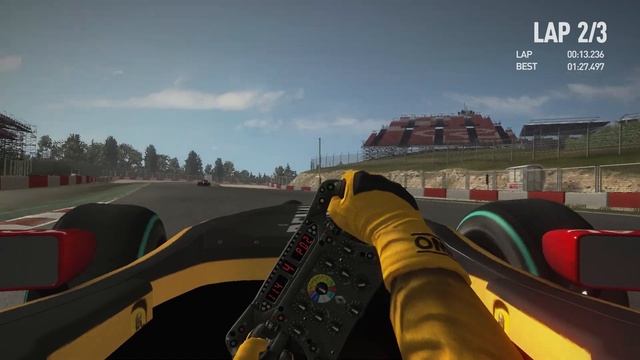 F1 2010 What low graphics looked like