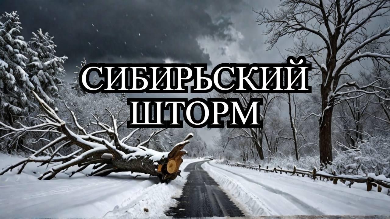 Шторм в Сибири ураганный ветер и отключения электричества