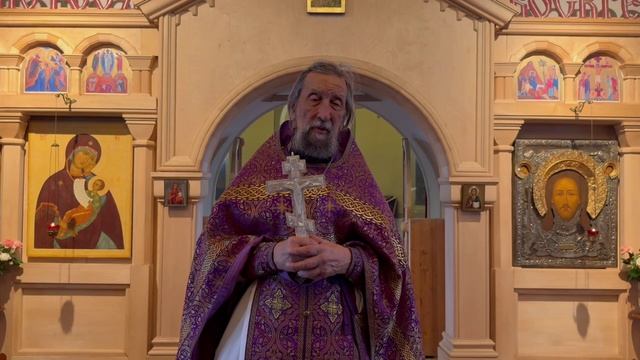 Проповедь прот. Александра Салтыкова в Неделю 5-ю Великого поста