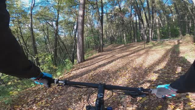 GOPRO Осенью на MTB по Москве, 2021г.