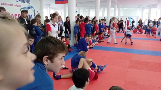 Самбо борьба за 3е место 2012год рождения