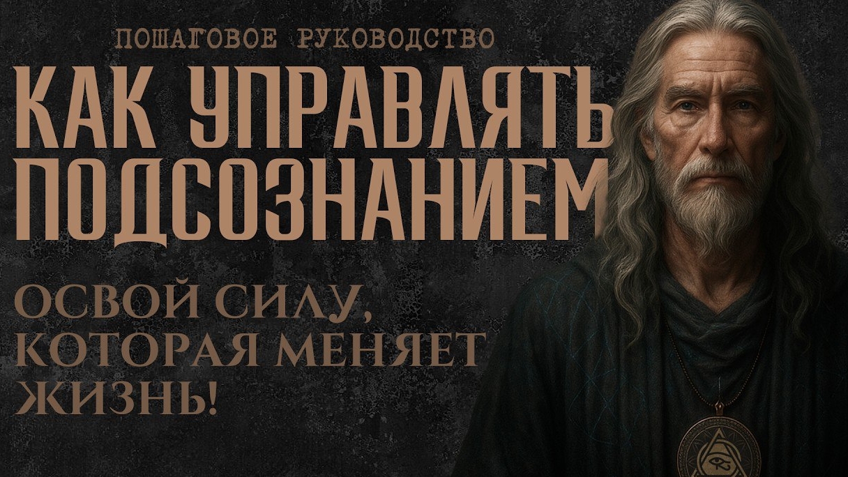 ℹ️ КАК УПРАВЛЯТЬ ПОДСОЗНАНИЕМ — ПОШАГОВОЕ РУКОВОДСТВО
