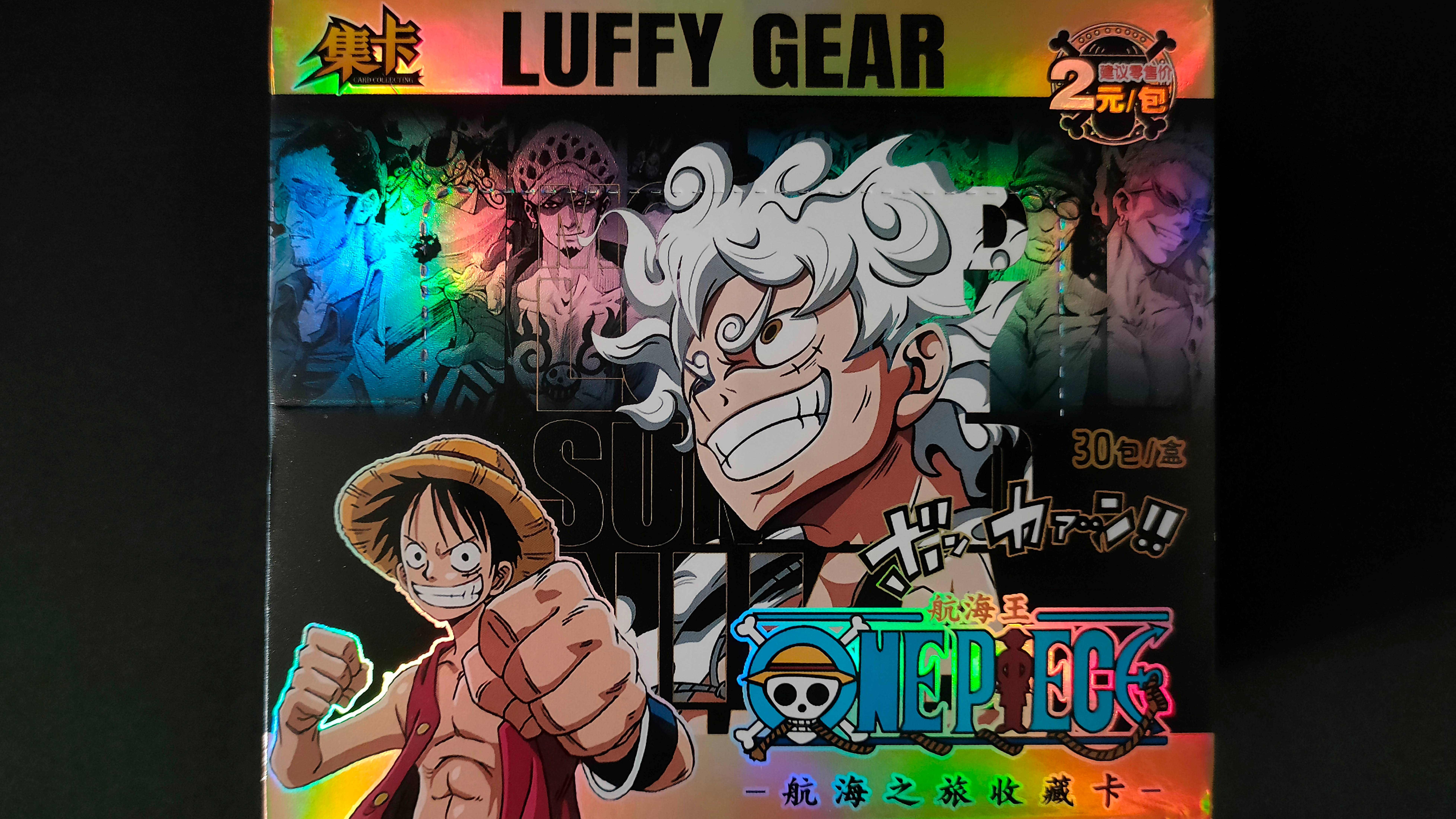 Распаковка бокса One Piece/Ван Пис на 30 паков.