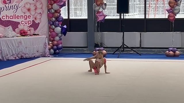 Художественная гимнастика Тетерятникова Дарья ЦХГ1 Challenge cup Пируэт 2025