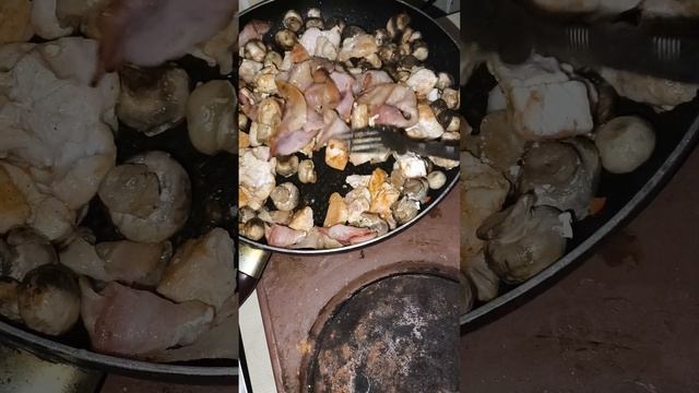 приготовил шедевр