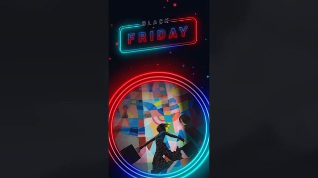 Instagram Black Friday Stories DaVinci Resolve Template