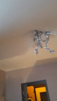 150л. воды на потолке😳