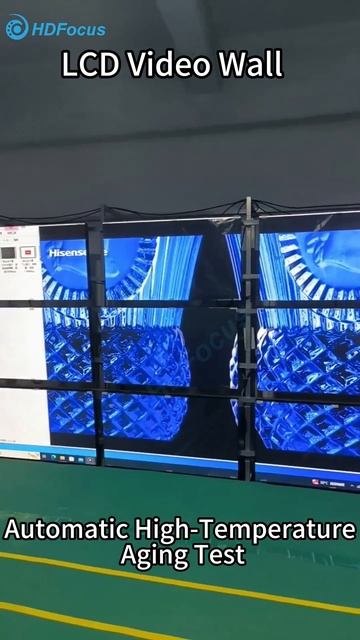 LCD Video Wall Factory products will be tested by automatic high-temperature aging test for 72 hour