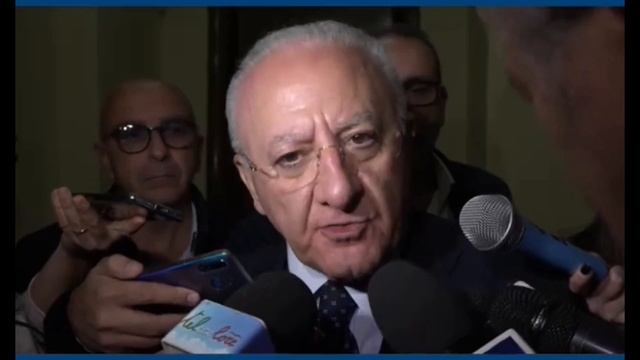 Campania, De Luca: "Il lavoro la nostra priorità" (20.11.19)