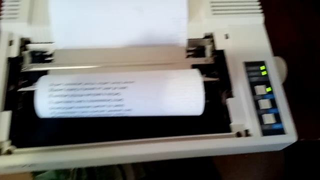 Epson FX-85 русский из ДОС