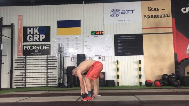 Crossfit Open 17.1 - Tysaniuk Volodymyr