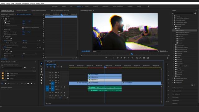 COMO FAZER EFEITO GLITCH No Adobe Premiere | EditaPraMim
