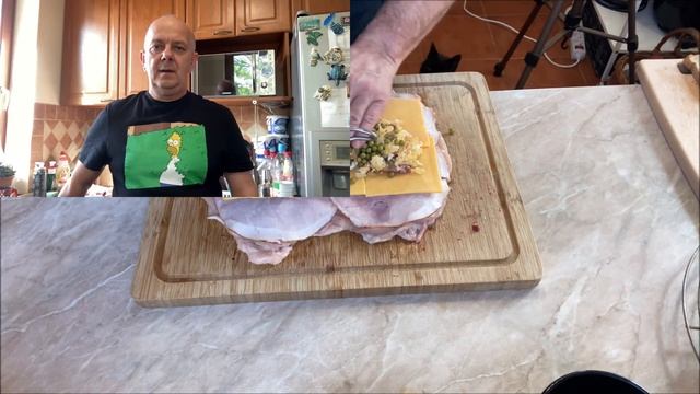Kuracia roláda so zemiakovou kašou