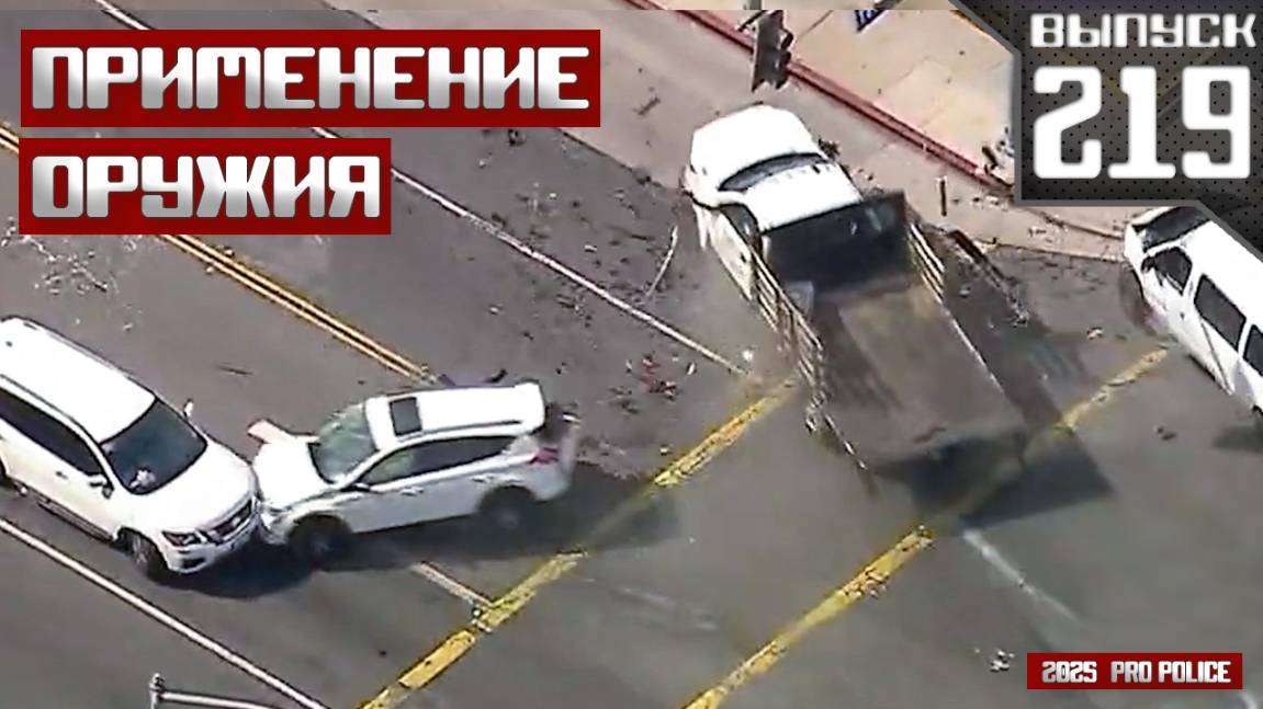 Применение оружия полицией: Разрушительная погоня [Выпуск 219 2025]